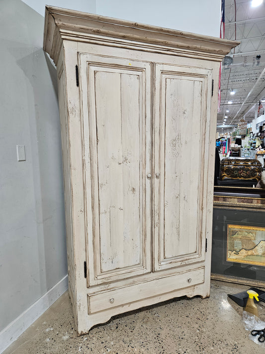 Distressed Storage or Media Cabinet