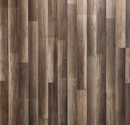 Style Selections aged 8- mm T x 7 inch w x 50 inch L Laminate Flooring- 21.44 sq. ft. per box