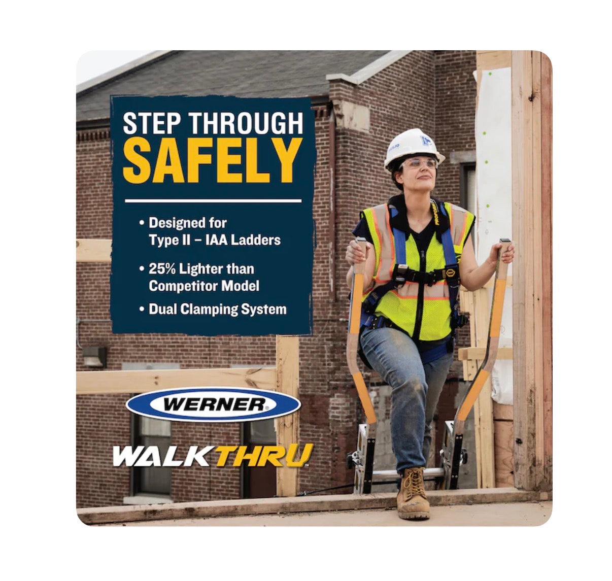Aluminum Extension Ladder Walkthrough for Ladders (New in Box)