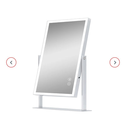 VANITII Hollywood Makeup Mirror 11 Inch X 14 Inch (White) (New in Box)