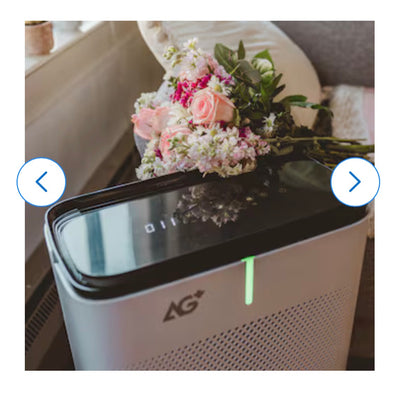 Brondell Aurabeat 3 Speed White HEPA Air Purifier