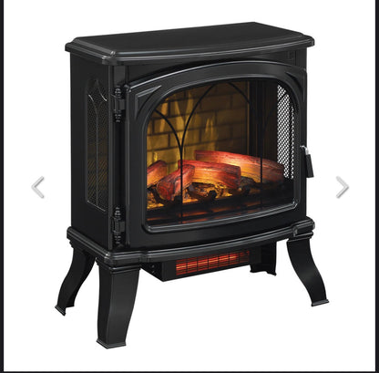 Duraflame Electric infrared Fireplace Stove Heater with 3D Flame Effect