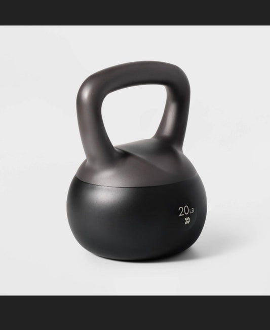 Soft Kettlebell 20lbs (Gray)