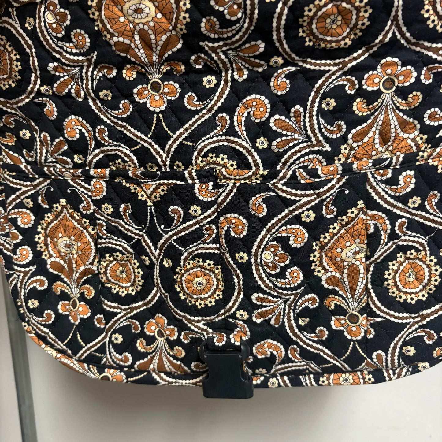 Vera Bradley Vintage "Caffe Latte" Messenger Bag