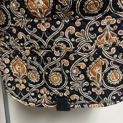 Vera Bradley Vintage "Caffe Latte" Messenger Bag