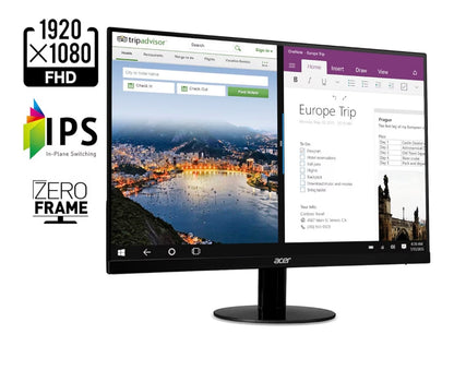 21.5 Full HD (1920 X 1080) IPS Ultra-thin Zero frame computer monitor