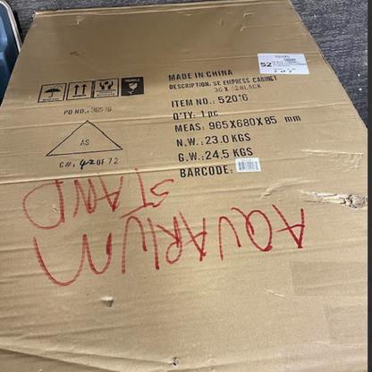 SEAPORA Empress Aquarium Cabinet 36''x12"