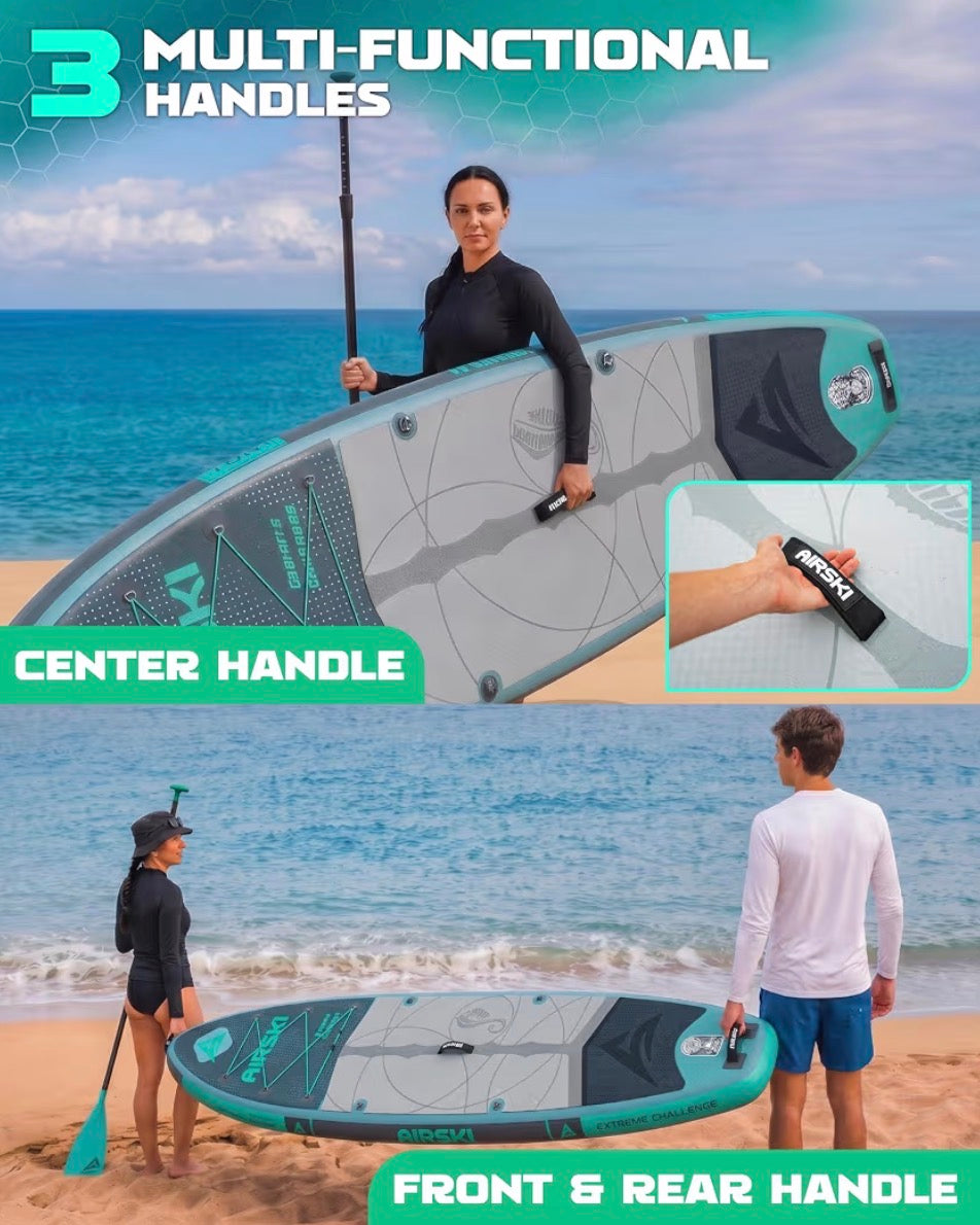 11 inch X 34 inch Wide Inflatable Paddle Board