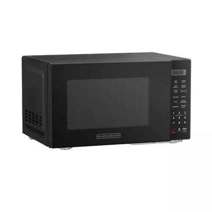 (New) BLACK+DECKER 0.9 cu ft Microwave Black