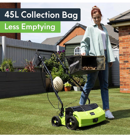 GreenSweep Artificial Grass Electric Sweeper Rake Vacuum