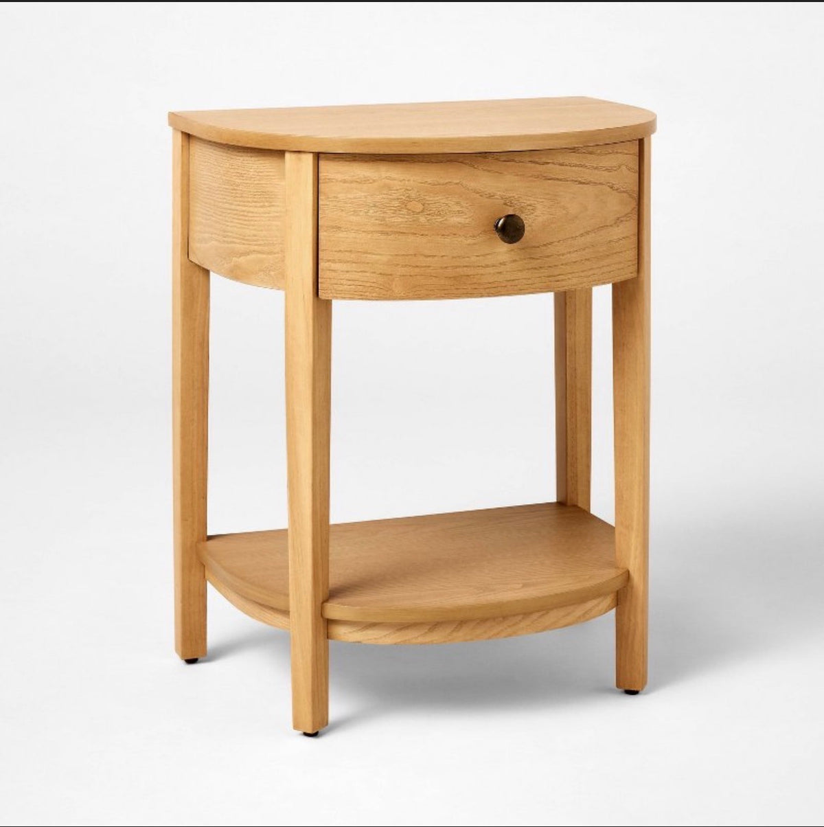 Harriett Nightstand Natural Wood Threshold Designed with Studio McGee Adult (Assembly Required; Tools not Included) (New in Box)