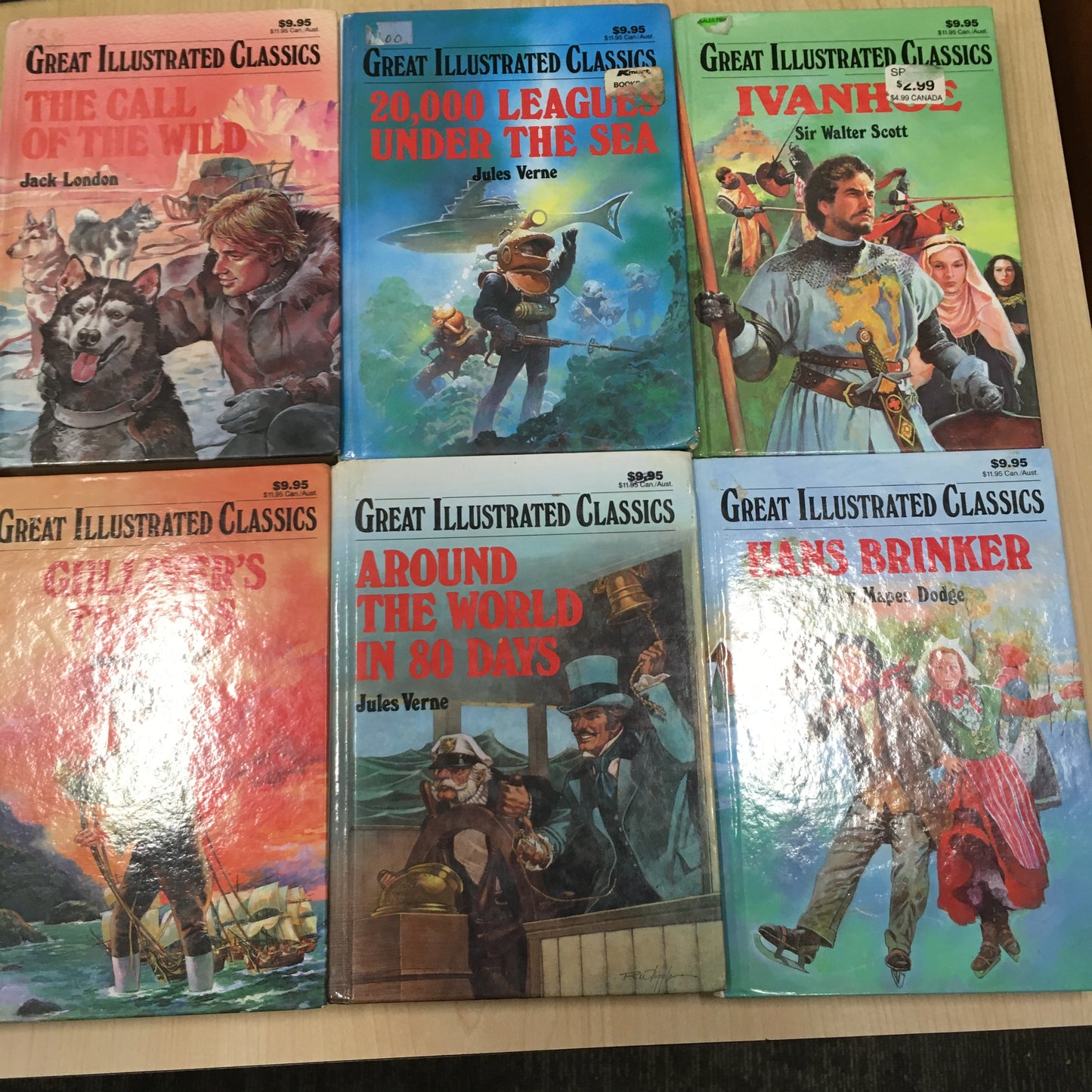 Lot of 22 Great Illustrated Classics