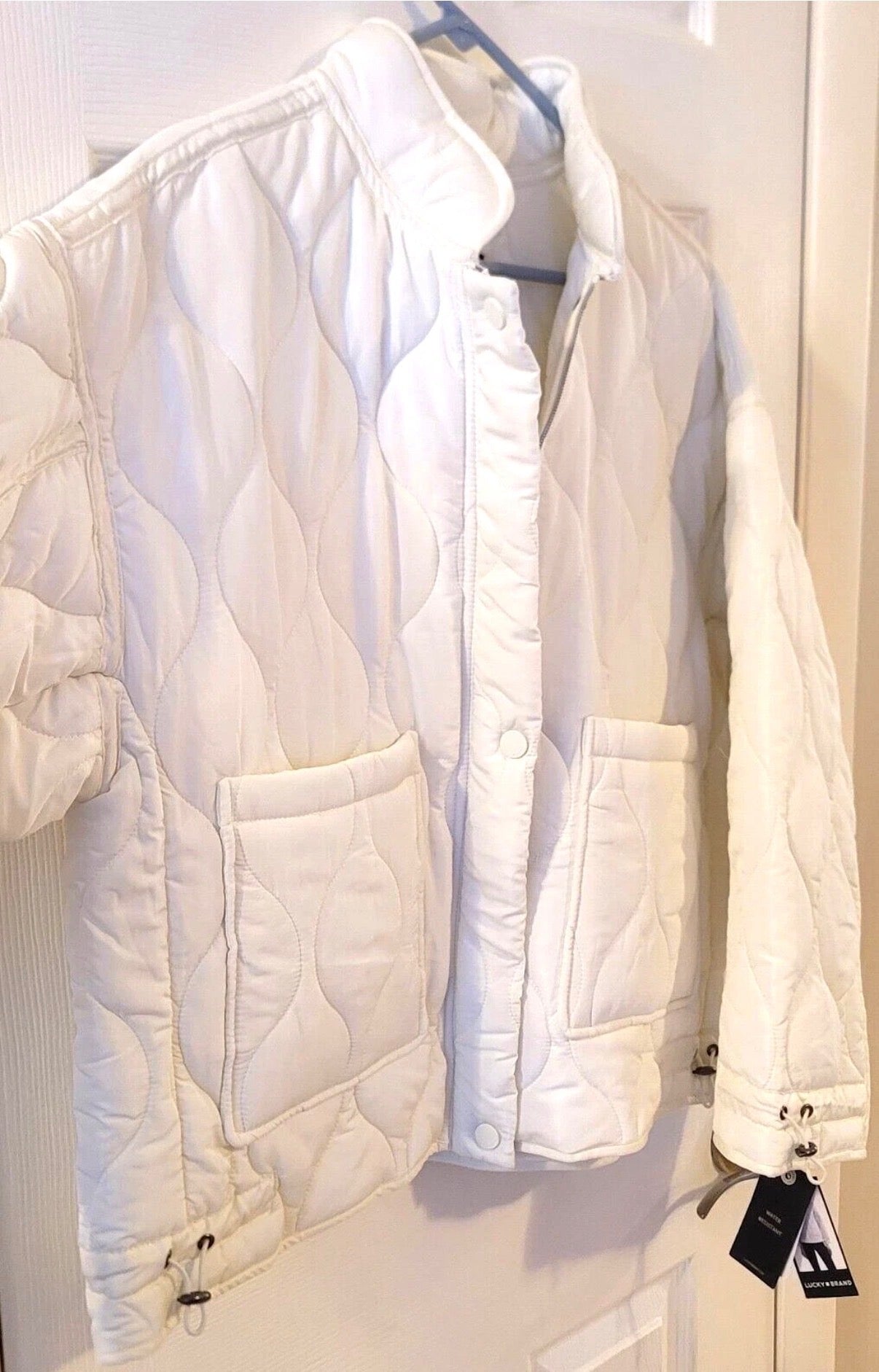 Lucky Brand Women's Jacket (Off White Color XXL)