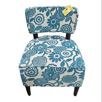 Teal Floral Cadman Chair