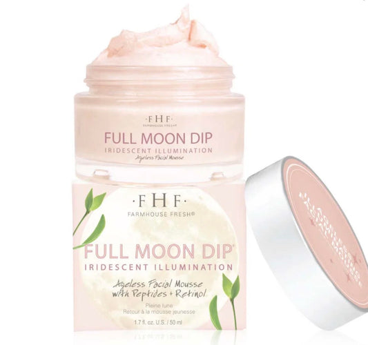 Farmhouse Fresh Full Moon Dip Iridescent Facial Mousse