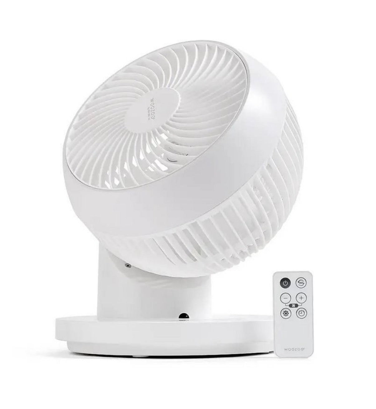 Iris WOOZOO 360 degree Oscillating Fan with Remote and Timer 3 Speed Setting