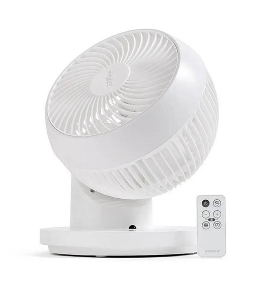 Iris WOOZOO 360 degree Oscillating Fan with Remote and Timer 3 Speed Setting