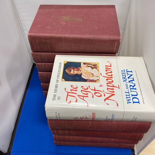 RARE VINTAGE The Story of Civilization by Will Durant Full Set 1-11