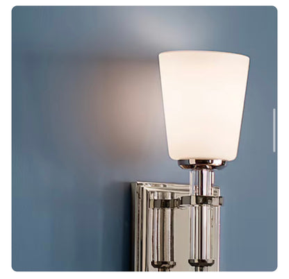Kichler Rosalind 5 in 1 Light Polished Nickel Traditional Bathroom Vanity Light