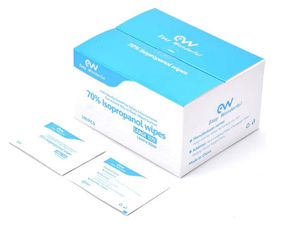 70 Percent Isopropanol Wipes (New in Box)