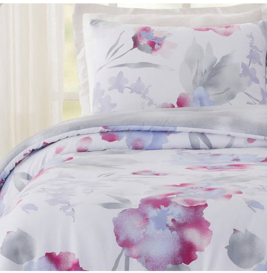 Makers Collective Floral Print Comforter Set Twin/Twin XL