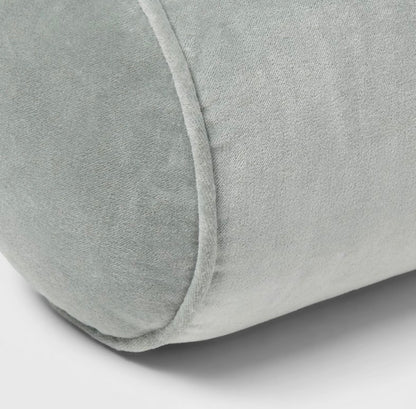 Luxe Round Velvet Bolster Decorative Pillow - Threshold™