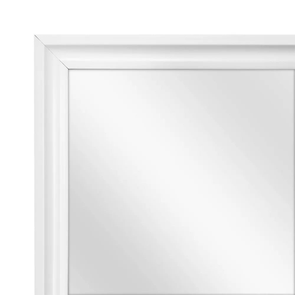 Room Essentials Framed Door Mirror White - Room Essentials™