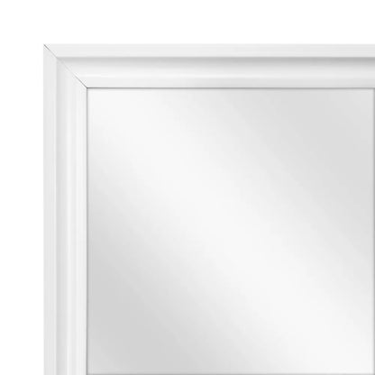 Room Essentials Framed Door Mirror White - Room Essentials™