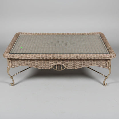 Wicker-style Coffee Table