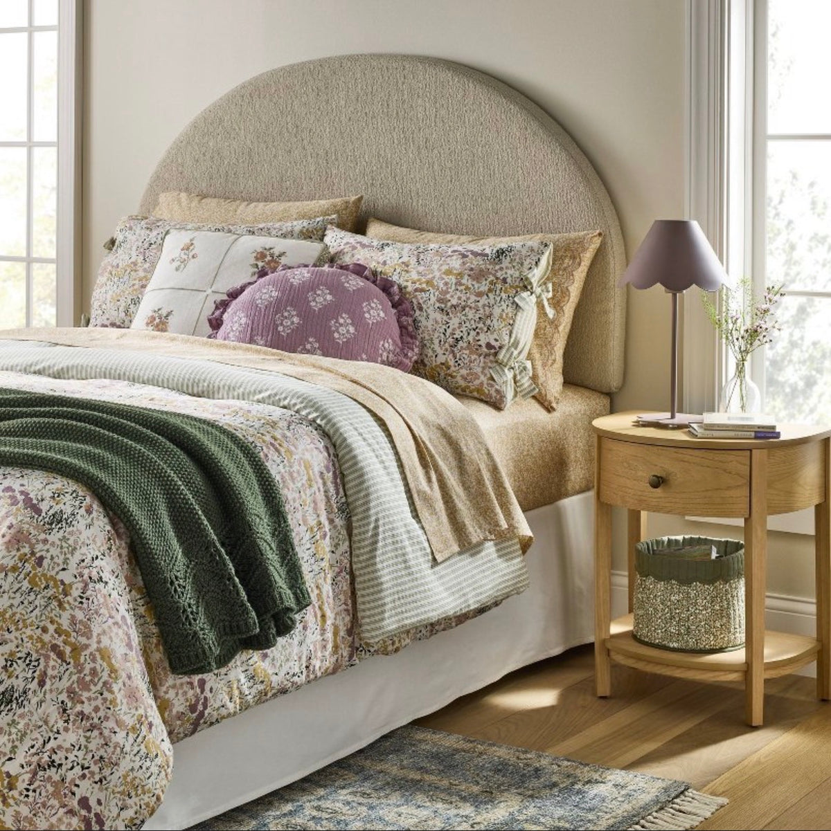 Harriett Nightstand Natural Wood Threshold Designed with Studio McGee Adult (Assembly Required; Tools not Included) (New in Box)