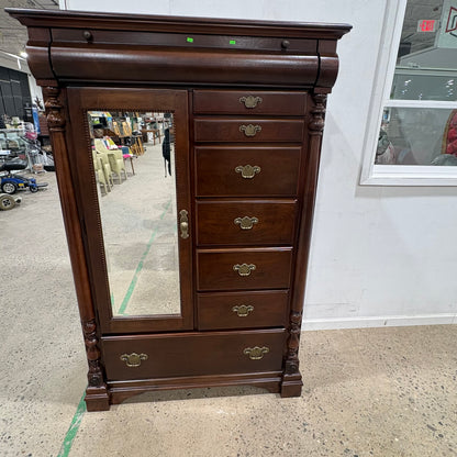 Mahogany Mirrored Dresser
