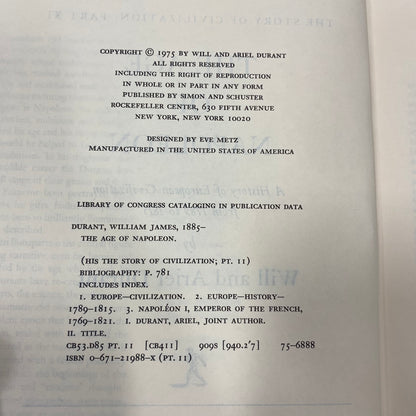 RARE VINTAGE The Story of Civilization by Will Durant Full Set 1-11