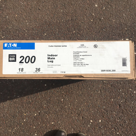 Eaton 200 Amp 3-Phase Loadcenter