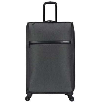 (New) Skyline Large Checked Spinner Wheels Suitcase