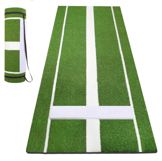 Softball pitching mat