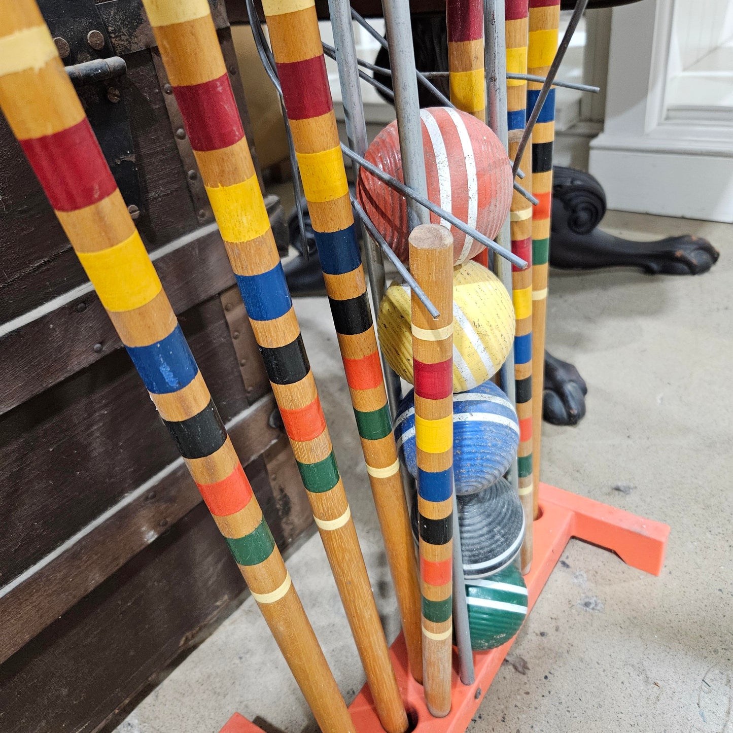 Vintage Croquet Set