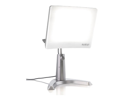 Carex Day-Light Classic Plus Sunlight Therapy Lamp 1000 LUX Therapy Lamp at 12 Inches, LED Bright White Light with Adjustable Height and Brightness Levels for Mood (New in Box)