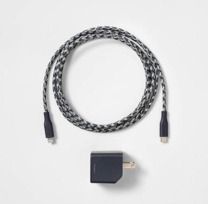 heyday 6' Lightning to USB-C Charging Kit