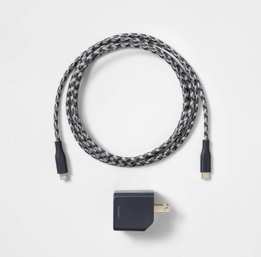 heyday 6' Lightning to USB-C Charging Kit