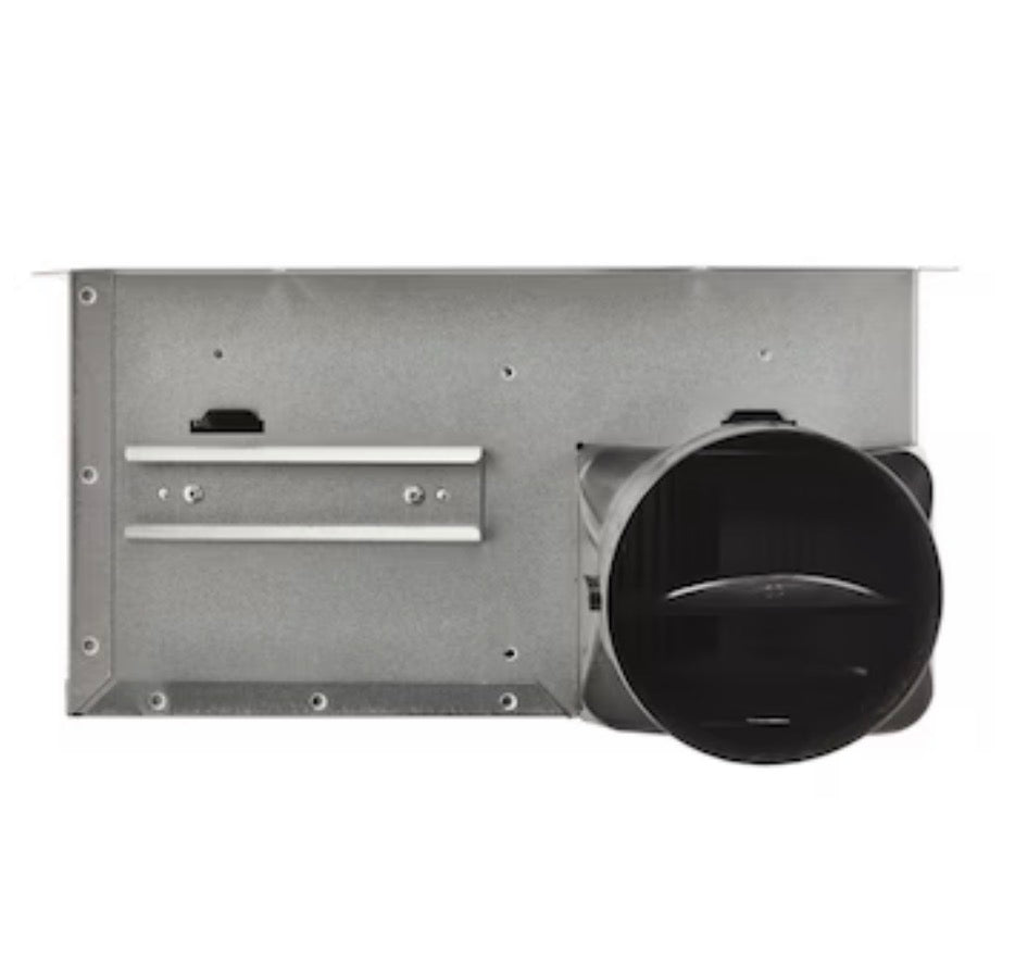 Aero Pure Slim Fit Quiet Bathroom Exhaust Fan 0.9-Sone 120-CFM Satin Nickel Decorative Bathroom FAn (Energy Star Certified)