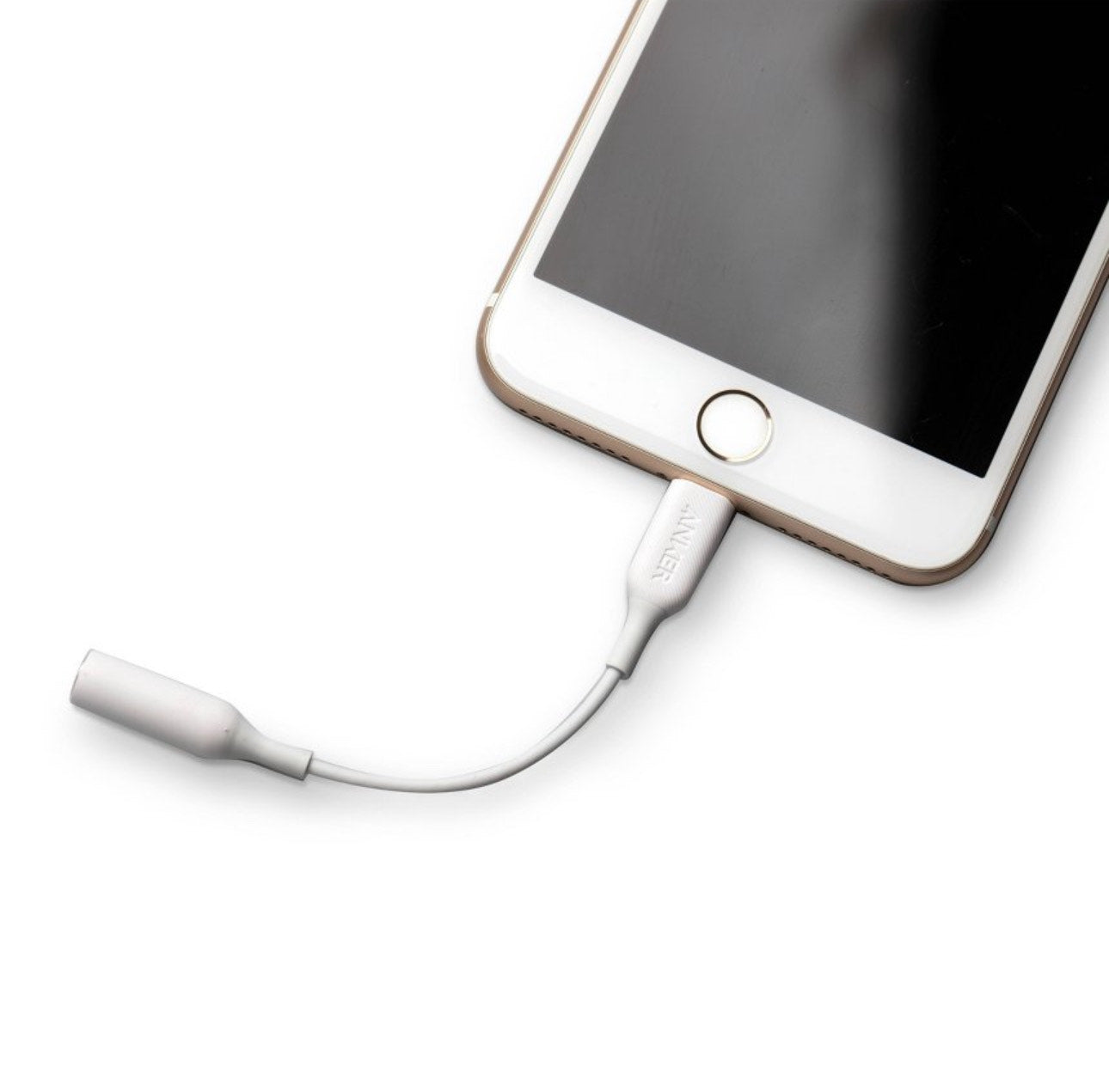 Anker 5" PowerLine Lightening to 3.5mm Audio Adapter