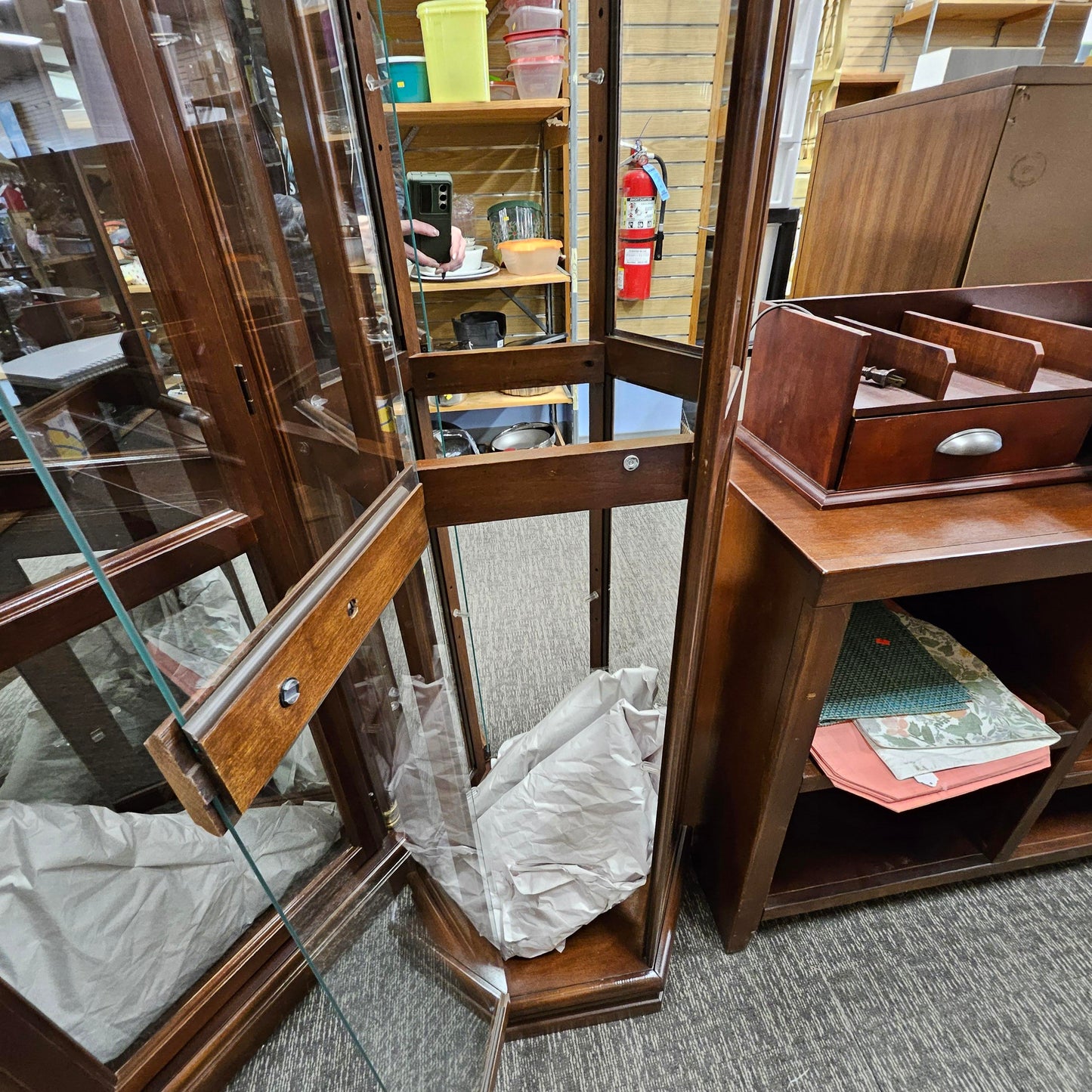 Lighted Curio Cabinet