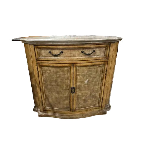Vintage-style Wood Buffet Cabinet