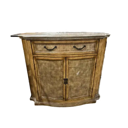 Vintage-style Wood Buffet Cabinet