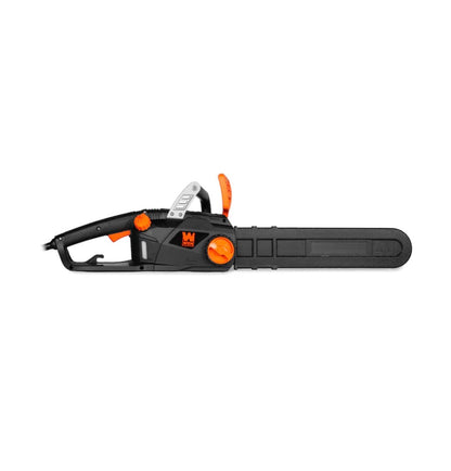 18 Inch Corded Electric 15 Amp Chainsaw (Orange/Gray) (New in Box)