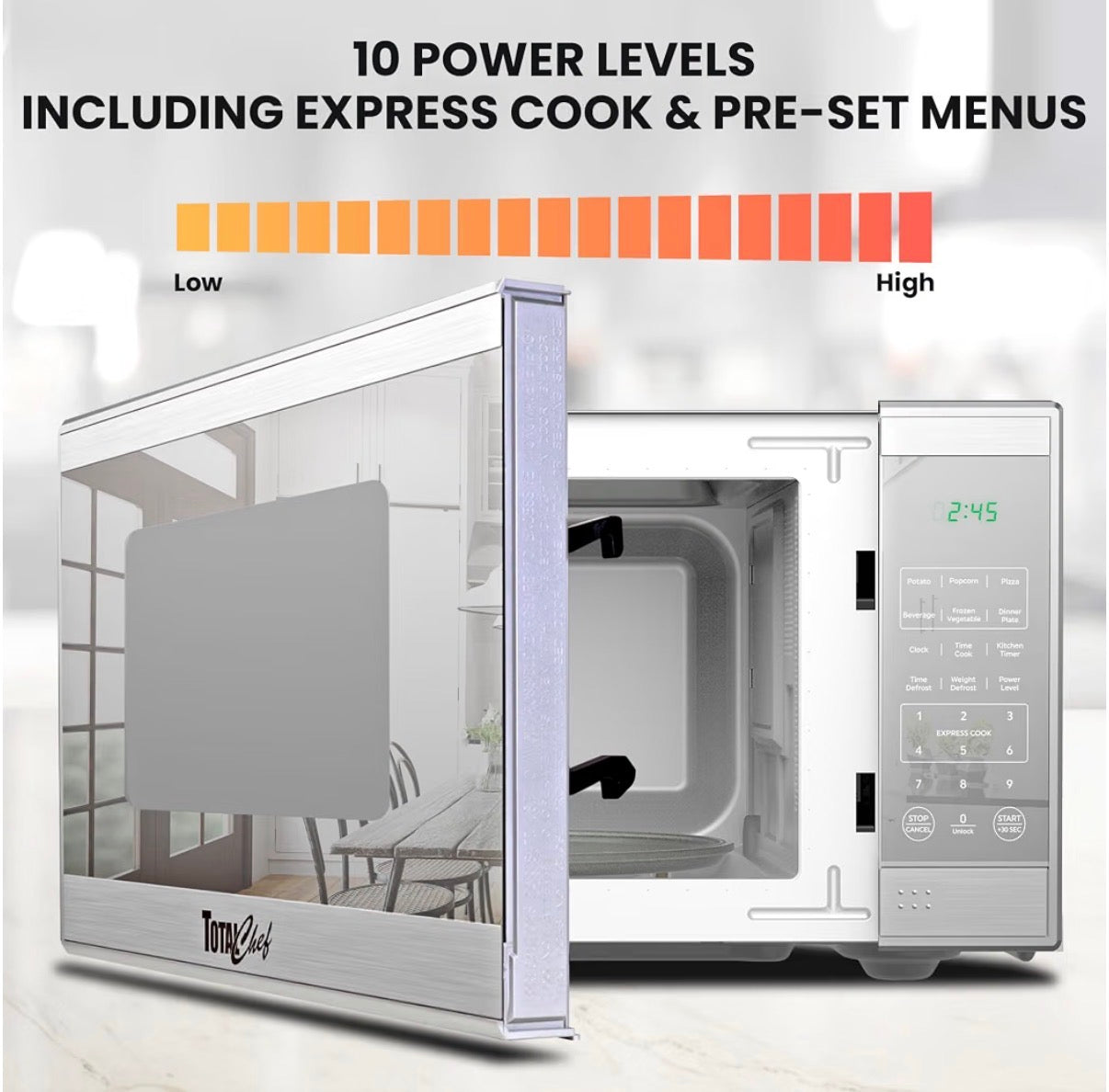 Total Chef 0.7 cu ft Microwave Oven