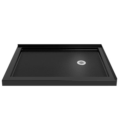 (New) Dreamline Black Rectangle Shower Pan Base