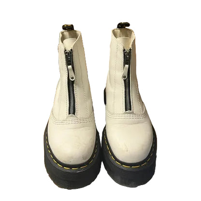 Dr. Martens JETTA ZIPPED Sendal Leather Platform Boots