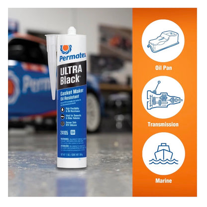 Permatex Ultra Black Gasket Maker 13 oz.