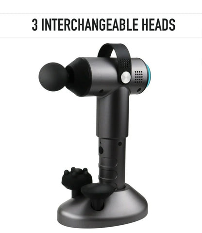 Evertone Prosage Professional Deep Tissue Full Body Cordless Massage Gun - 3 Speed Muscle Recovery Professional Grade Massager with Interchangeable Heads (Black) (New in Box)
